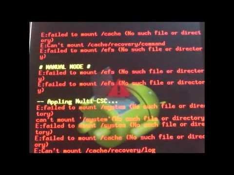 Langkah mudah atasi masalah Failed To Mount System (Invalid Argument) pada Zyrex OneScribe ZA966x via TWRP