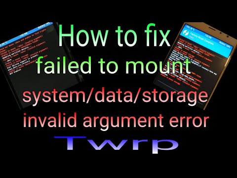 Pengalaman atasi masalah Failed To Mount System (Invalid Argument) pada Zyrex OneScribe ZA957 via TWRP
