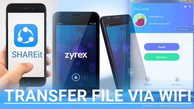 Cara Mudah Transfer File via Wifi di Zyrex OneScribe ZA987 Menggunakan ShareIt Terbaru